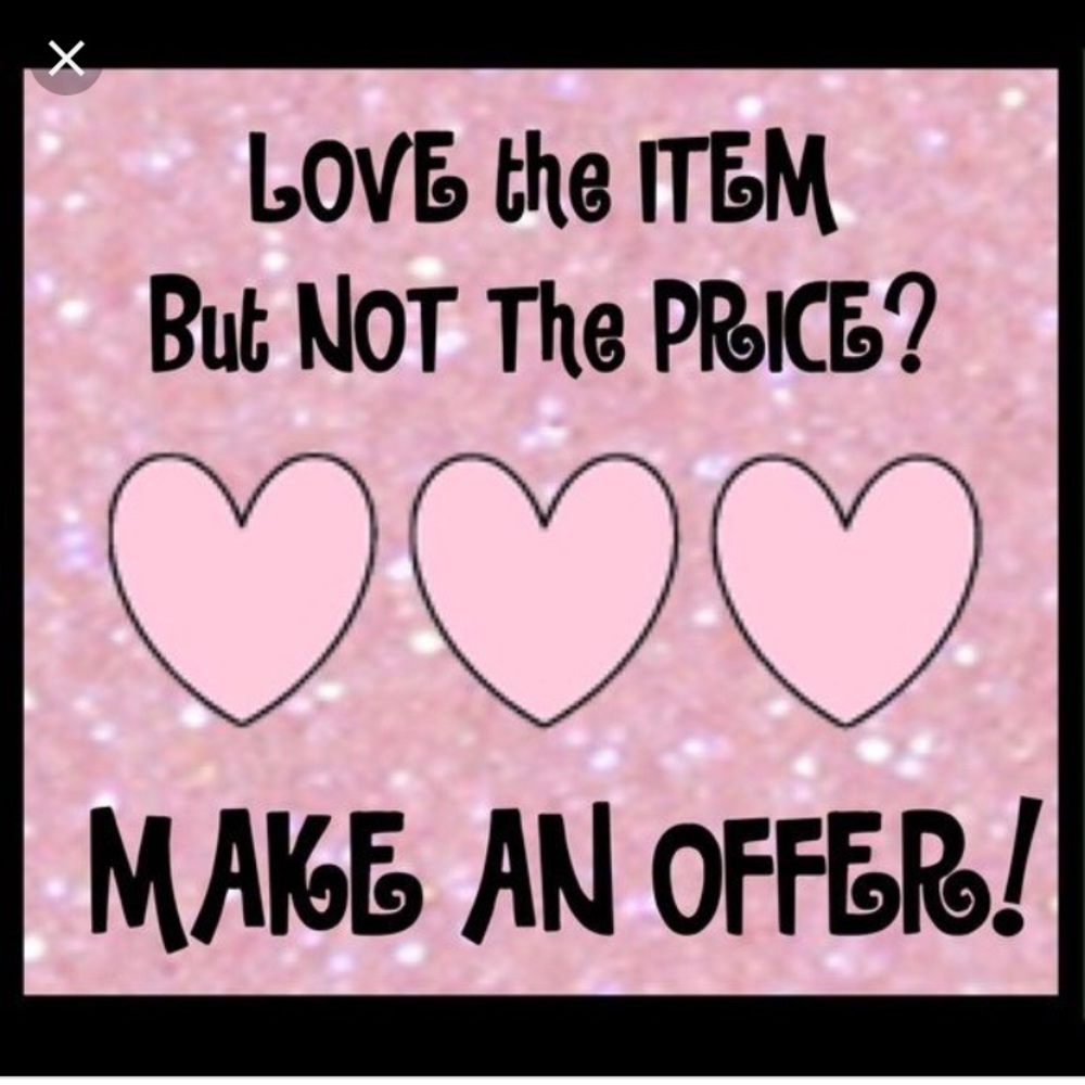 Interested in a item not the price -Make an offer